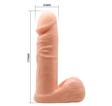 Uprząż dildo strapon lesbijskie penis członek 17cm